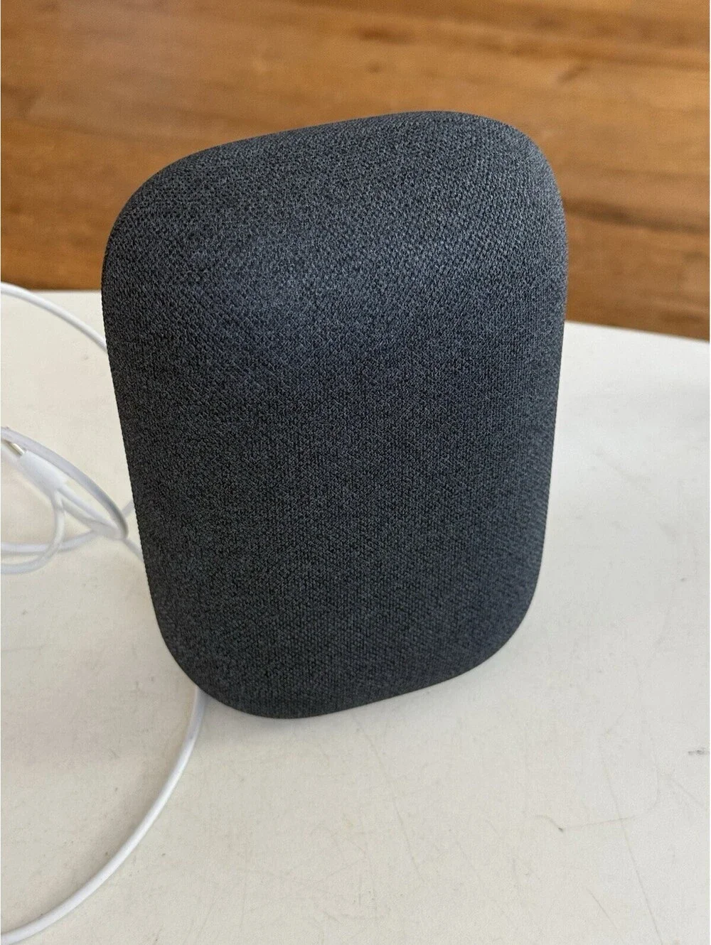 Google GXCA6 Nest Audio Smart Speaker Used Working Dark Grey
